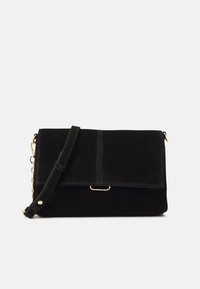 LEATHER - Geantă crossbody - black