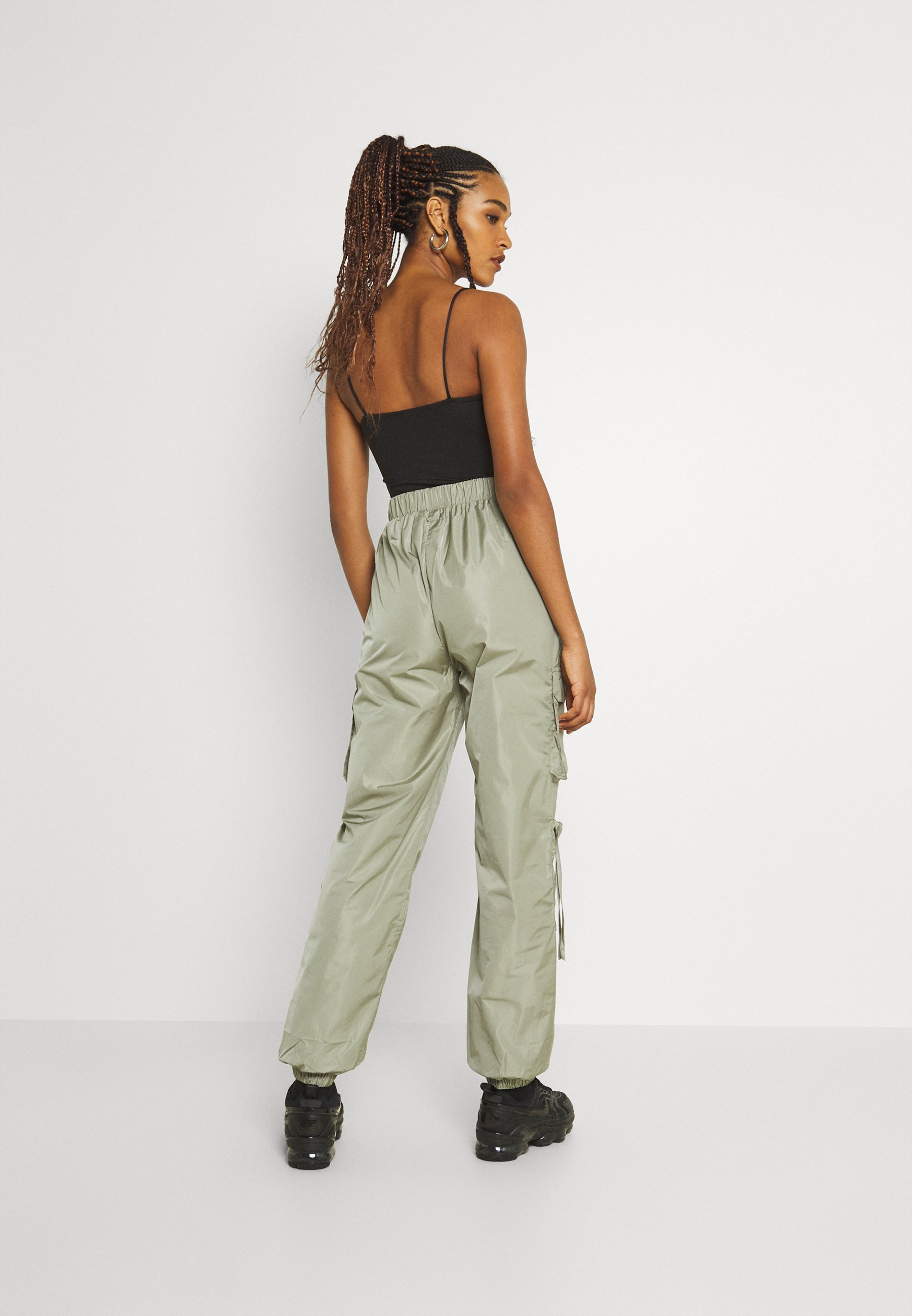missguided khaki cargo pants