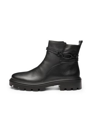 MANCHESTER - Platform ankle boots - schwarz
