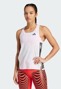 adidas Performance - ADIZERO - Top - white lgh solid grey Imagine miniatură 1