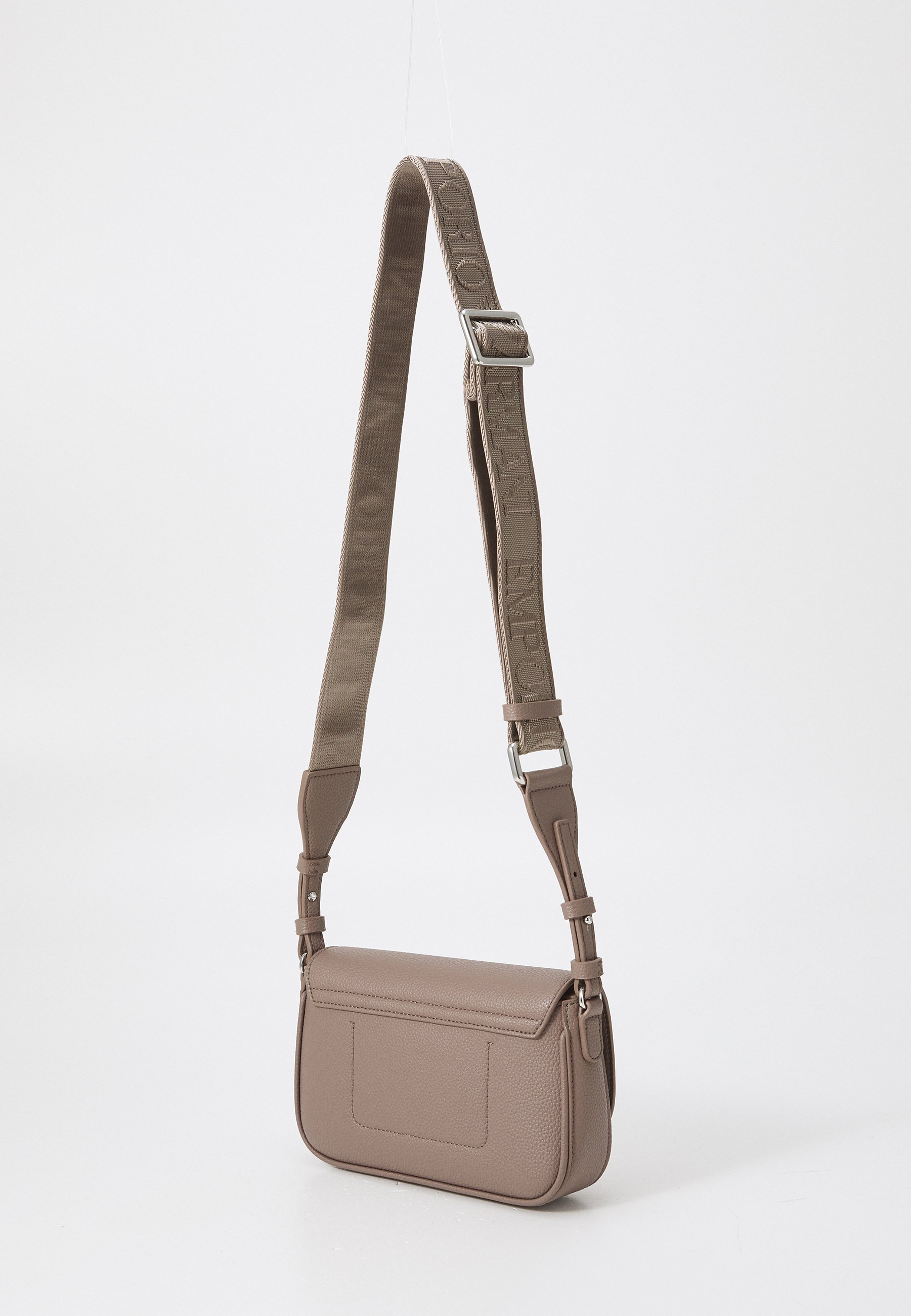 Emporio Armani MINI BAG - Cross body bag - taupe/taupe/taupe
