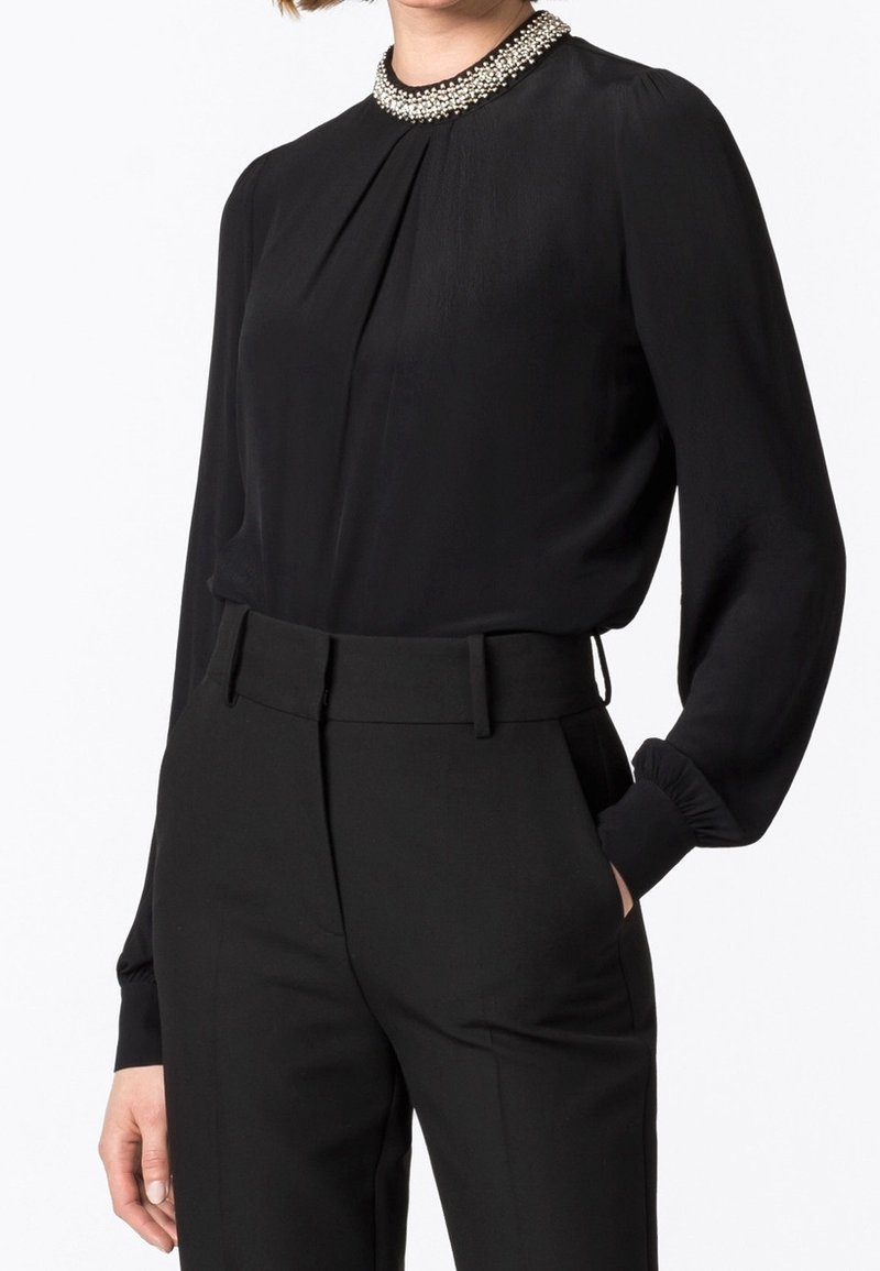 HALLHUBER Blus - black