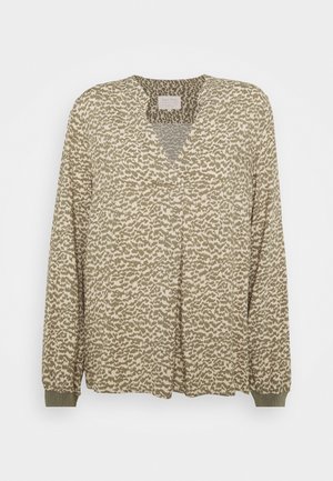 Blouse - khaki