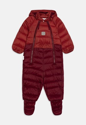 BABY ONE SUIT VEGAN PUFFER UNISEX - Combinaison de ski - berry blend