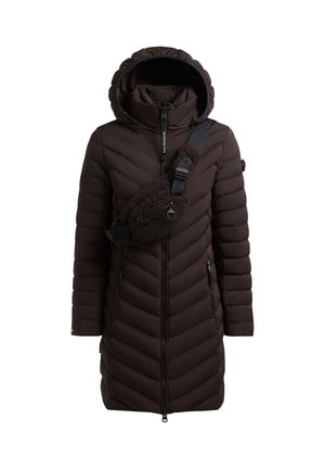 khujo, BRIGETT - 2IN1 WITH BAG - Abrigo de invierno - chocolate chip