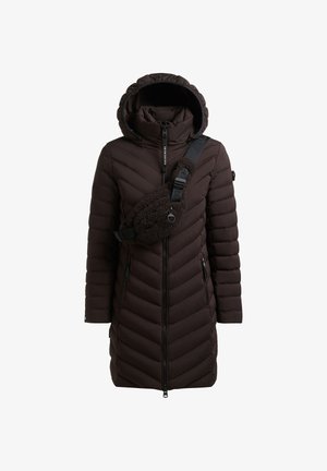 khujo, BRIGETT - 2IN1 WITH BAG - Abrigo de invierno - chocolate chip