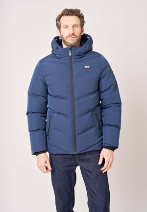 DEELUXE, DEELUXE ORIGINAL GESCHWOLLENE JACKE INTEREST - Winterjas - marineblau