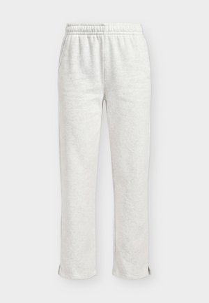 Under Armour, RIVAL FLEECE - Παντελόνι φόρμας - distant gray light heather/white