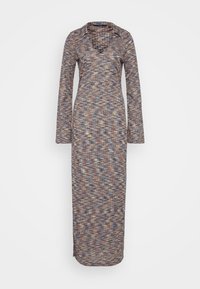 VMTIA ANKLE DRESS - Jersey dress - navy blazer/multi color