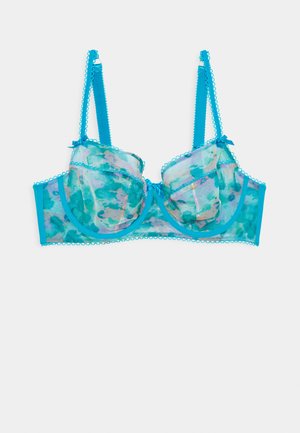 JOEY WATERCOLOUR BRA WITH PICOT ELASTIC CURVE - Reggiseno con ferretto - blue