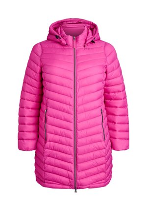 GESTEPPTE MIT ABNEHMBARER UND TASCHEN - Manteau d'hiver - raspberry rose
