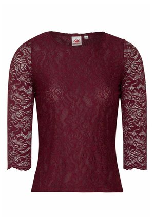 Spieth & Wensky DIRNDL ANSBACH - Blouse - rot