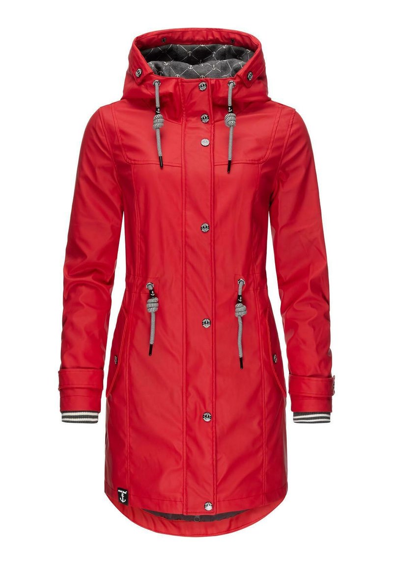 Peak Time Parka - rot21/rot-meliert - Zalando