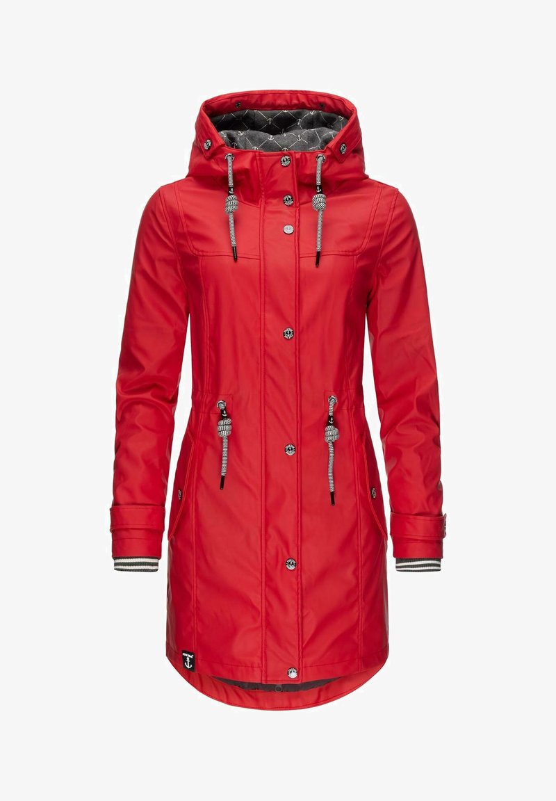 Peak Time Parka - rot21/rot-meliert - Zalando