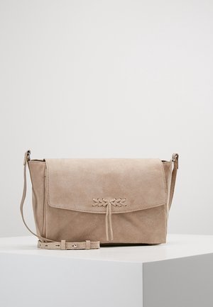 Taška s příčným popruhem - beige
