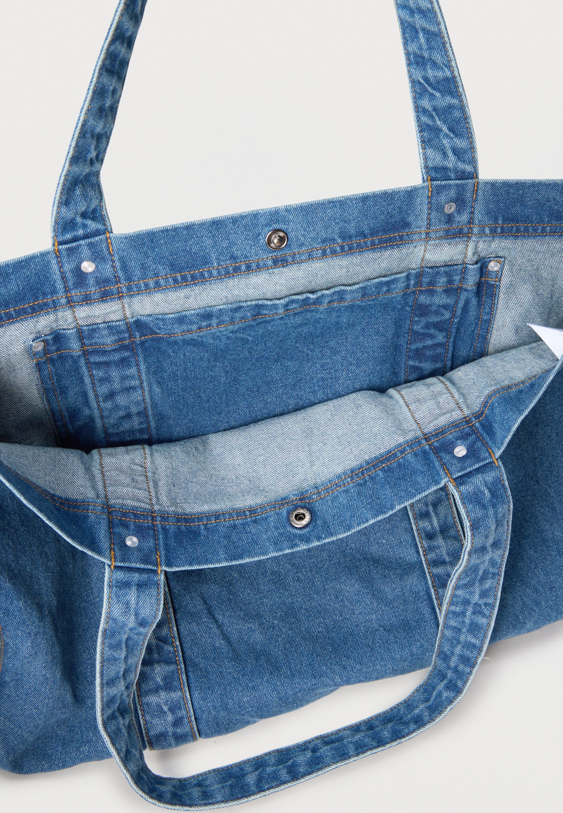 MSCH Copenhagen Tote bag - mid blue wash/blue denim - Zalando.co.uk