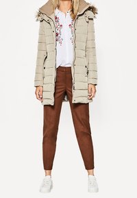 Esprit Vinterfrakke - beige