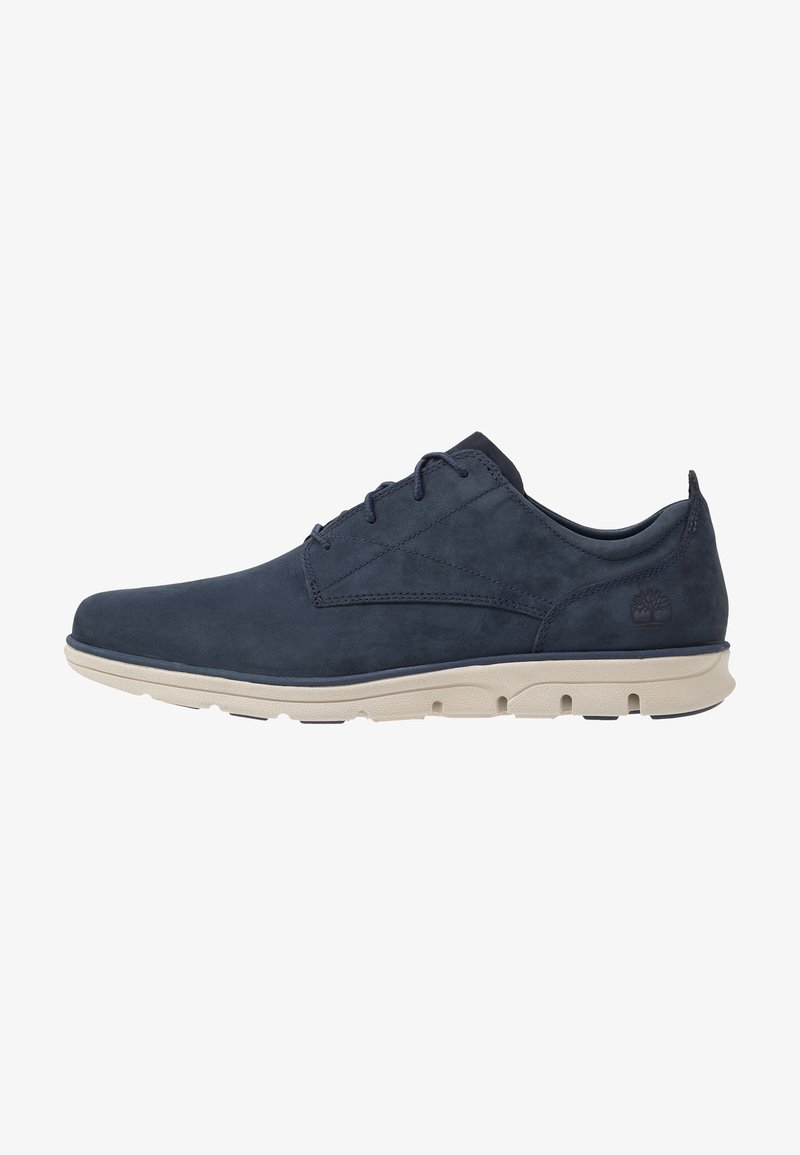 Timberland - BRADSTREET OXFORD - Volnočasové šněrovací boty - navy, Zvětšit