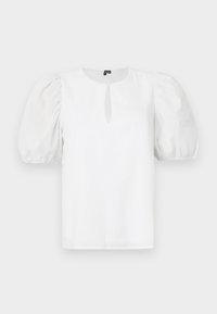 VMSANI FRONT KEYHOLE - Blouse - bright white