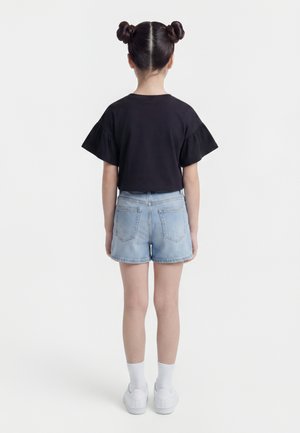 ADDITION - T-shirt imprimé - nero/black