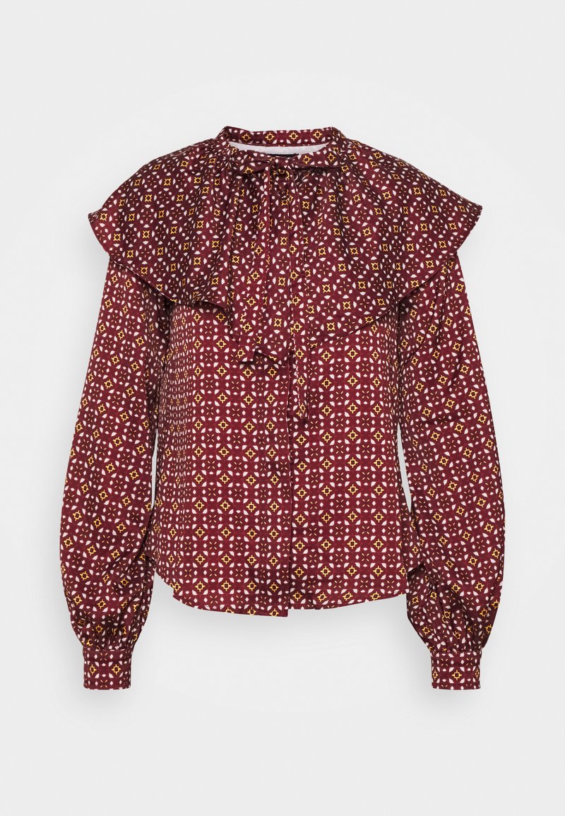 Who What Wear Blouse bruin Who What Wear Blouse bruin