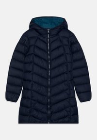 CMP KID COAT FIX HOOD UNISEX - Abrigo de invierno - black blue