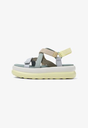 Camper FLOTA UP - Sandalias con plataforma - grau blau
