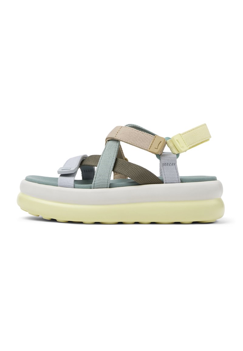 Camper FLOTA UP - Sandalias con plataforma - grau blau
