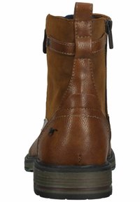 Mustang Botines con cordones - cognac