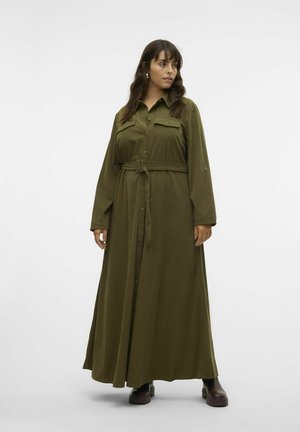 ILJA LANGES - Maxi dress - olive night