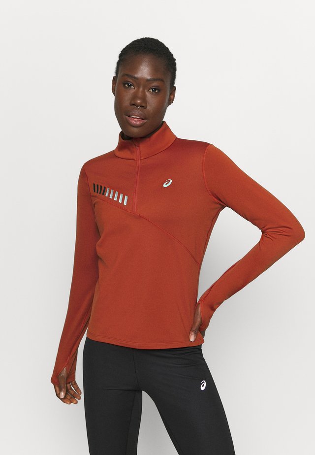 LITE SHOW WINTER ZIP - T-shirt de sport - spice latte/graphite grey