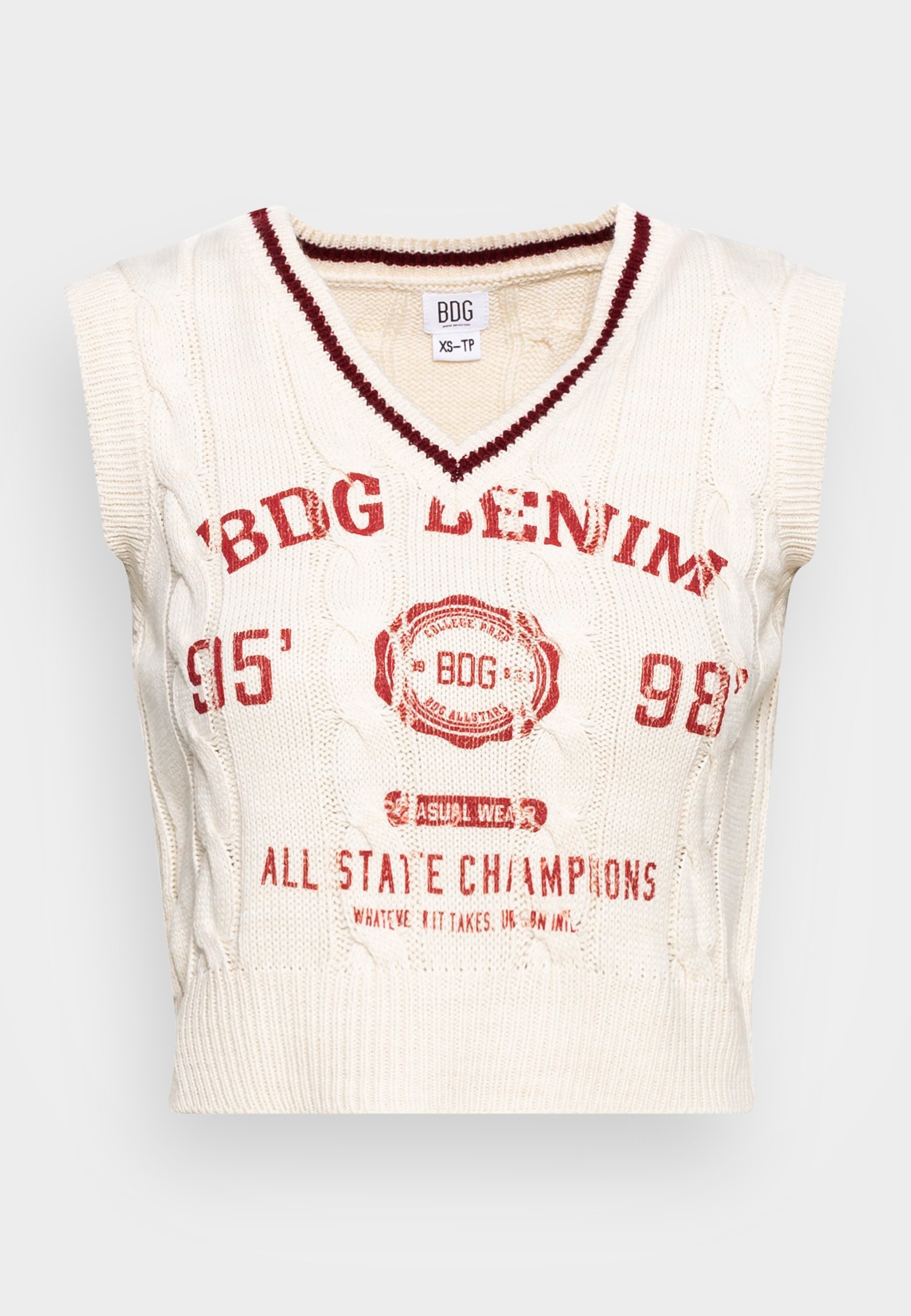 BDG Urban Outfitters CRICKET CABLE TANK 