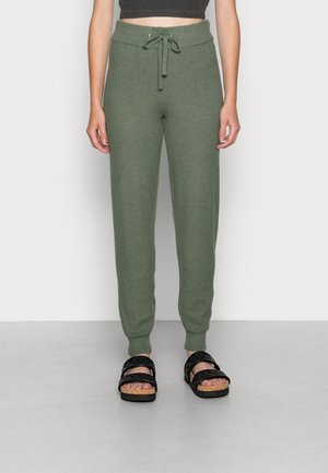 VMCARDI PANTS - Trousers - laurel wreath melange