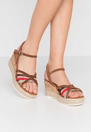 Espadrilles - cognac