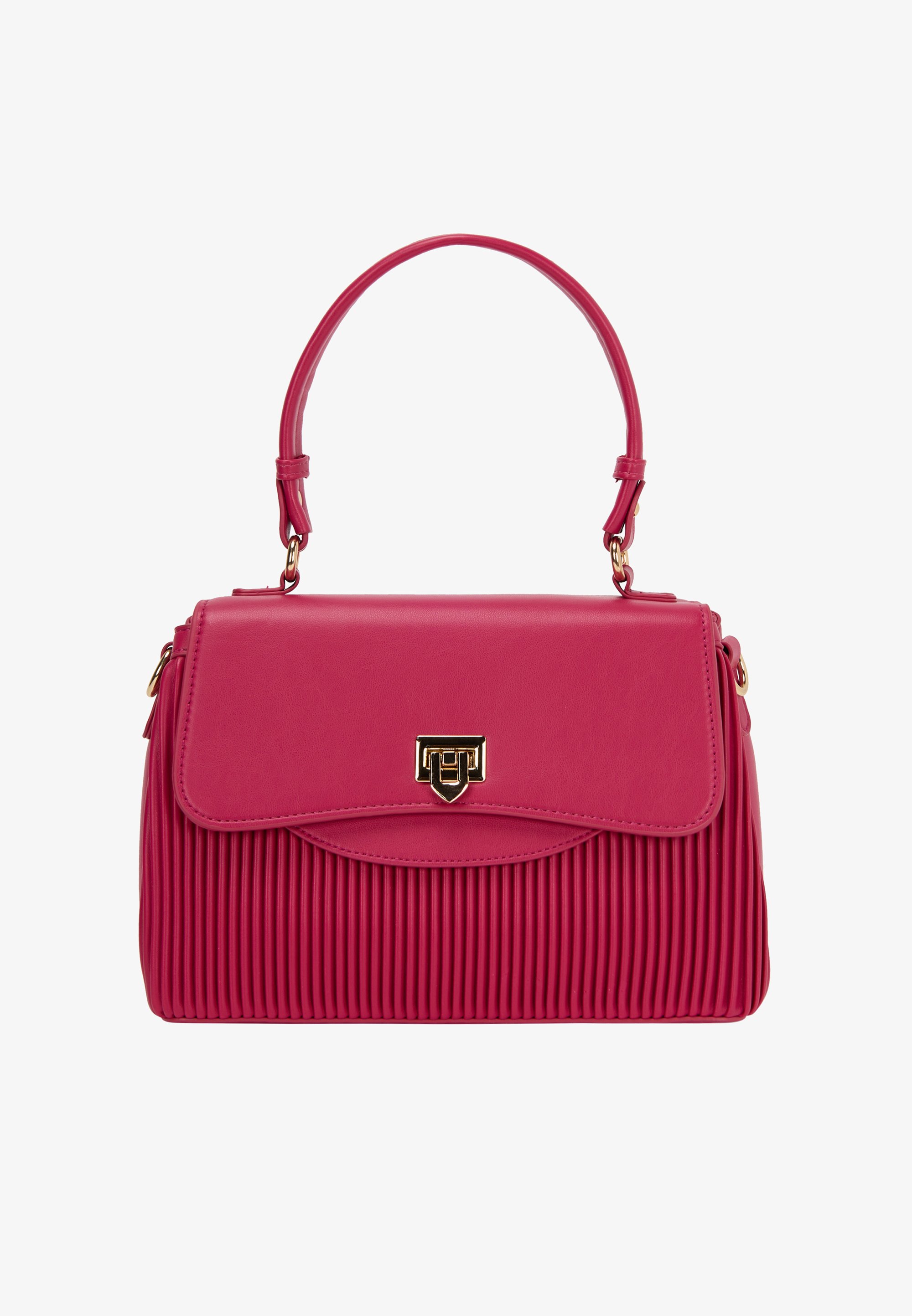 faina Handtas fuchsia/donkerroze