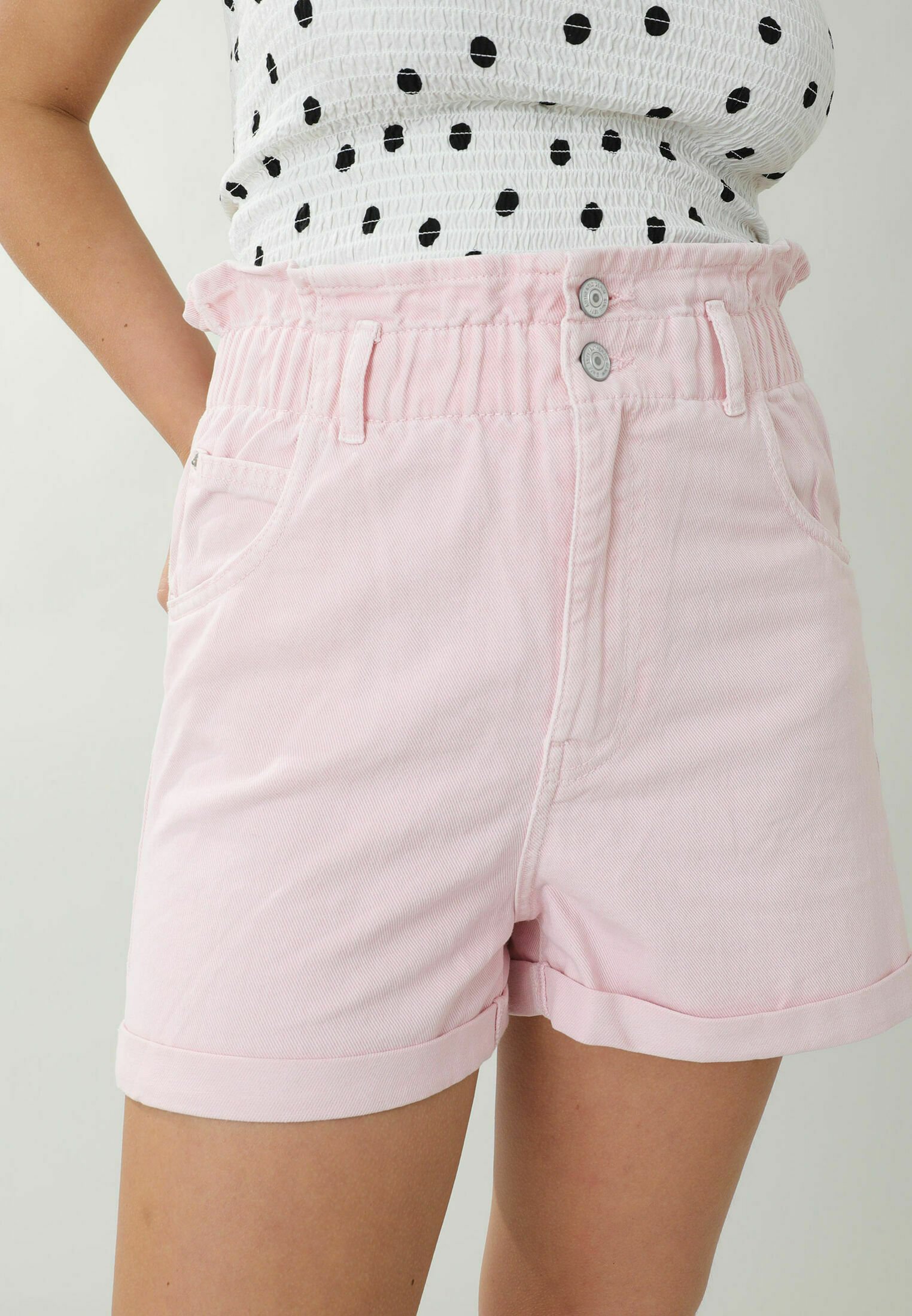 Pimkie Short en jean - zartrosa/rouge - ZALANDO.FR