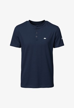FORSBERG, T-Shirt basic - marineblau
