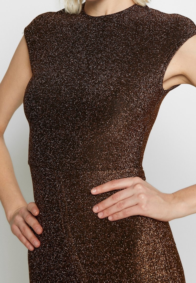 Club L London Cocktail dress / Party dress - gold-coloured - (Pre-owned) - Zalando.ie Club L London Cocktail dress / Party dress - gold-coloured - (Pre-owned) - Zalando.ie