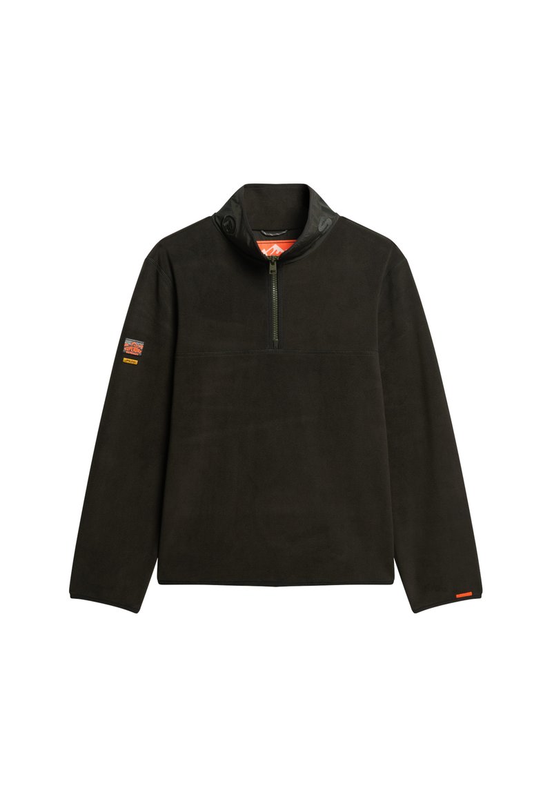 Superdry & Co Fleece trui zwart