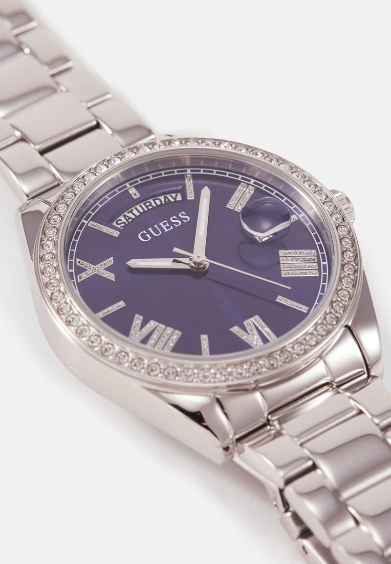 Damen Analoguhren | Guess LUNA Uhr silver-coloured/silberfarben - XC90597 Damen Analoguhren | Guess LUNA Uhr silver-coloured/silberfarben - XC90597