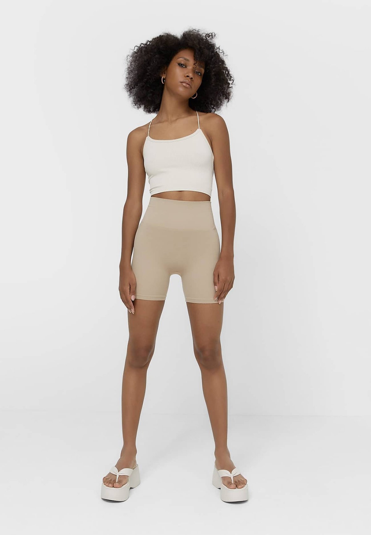 biker shorts stradivarius