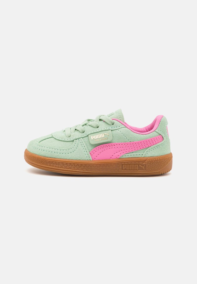 Puma - PALERMO UNISEX - Sporta apavi - fresh mint/fast pink, Palielināt