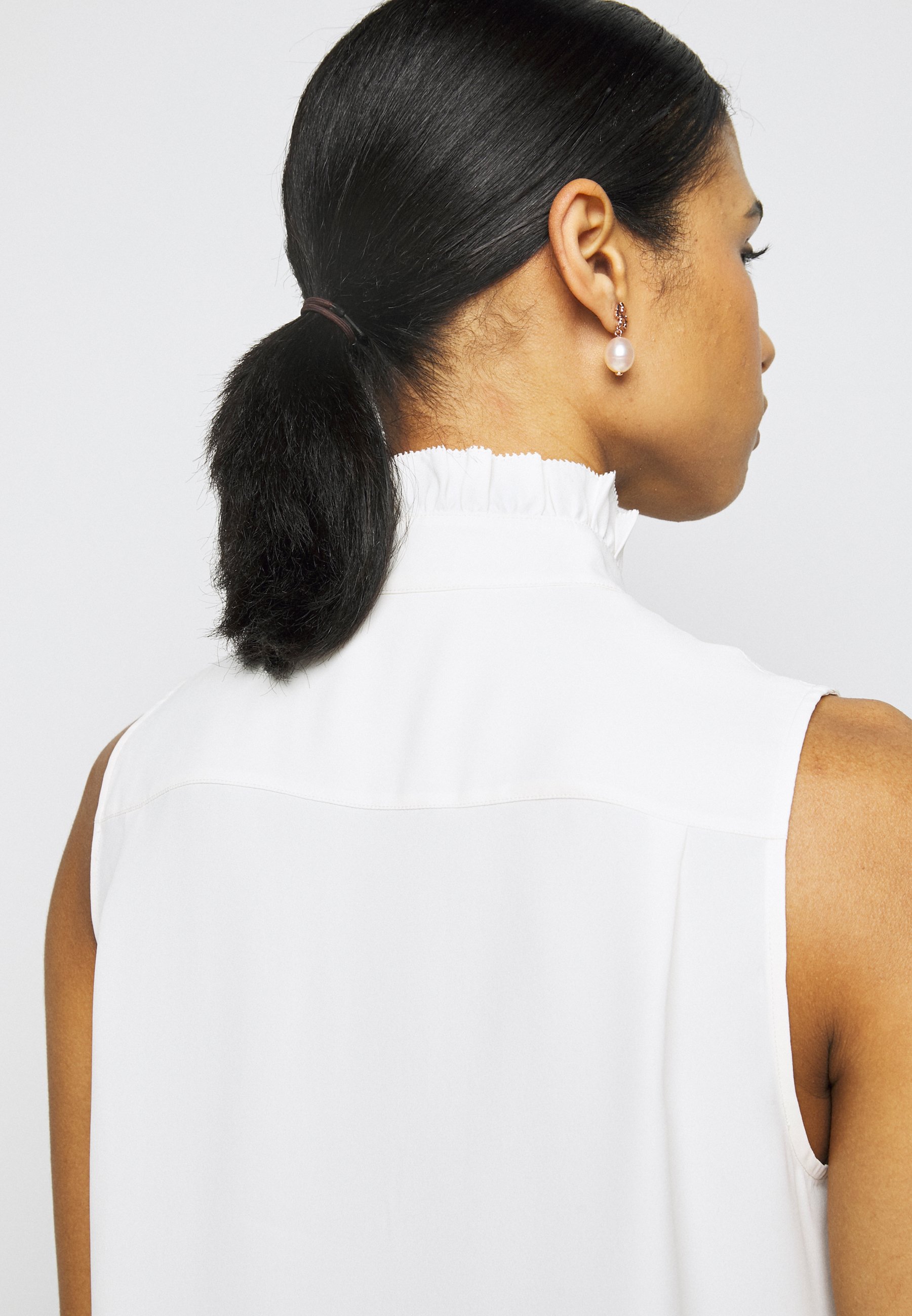 off white shell blouse