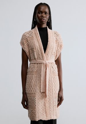Kardigán - peach beige