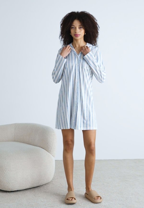 VIVANCE DREAMS BY LASCANA COSY WORLD BIGSHIRT - Nightie3