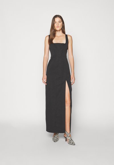STAUD PORTRAIT DRESS - Μάξι φόρεμα - black