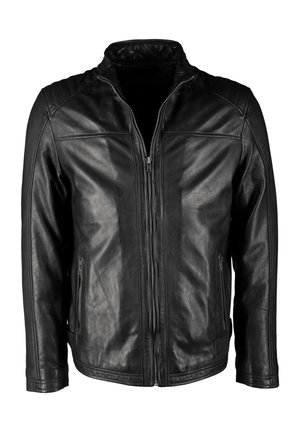 Lederjacke - black