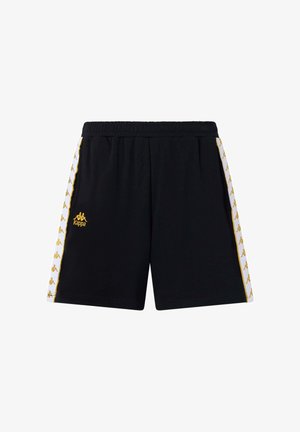 Kappa, Pantaloncini sportivi - black/yellow gold rich/white