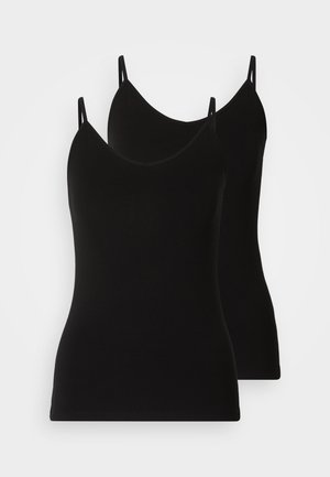 Anna Field 2 PACK - Top - black/black