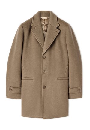 Falconeri, ALCANTRA NECK - Dunfrakker - brown